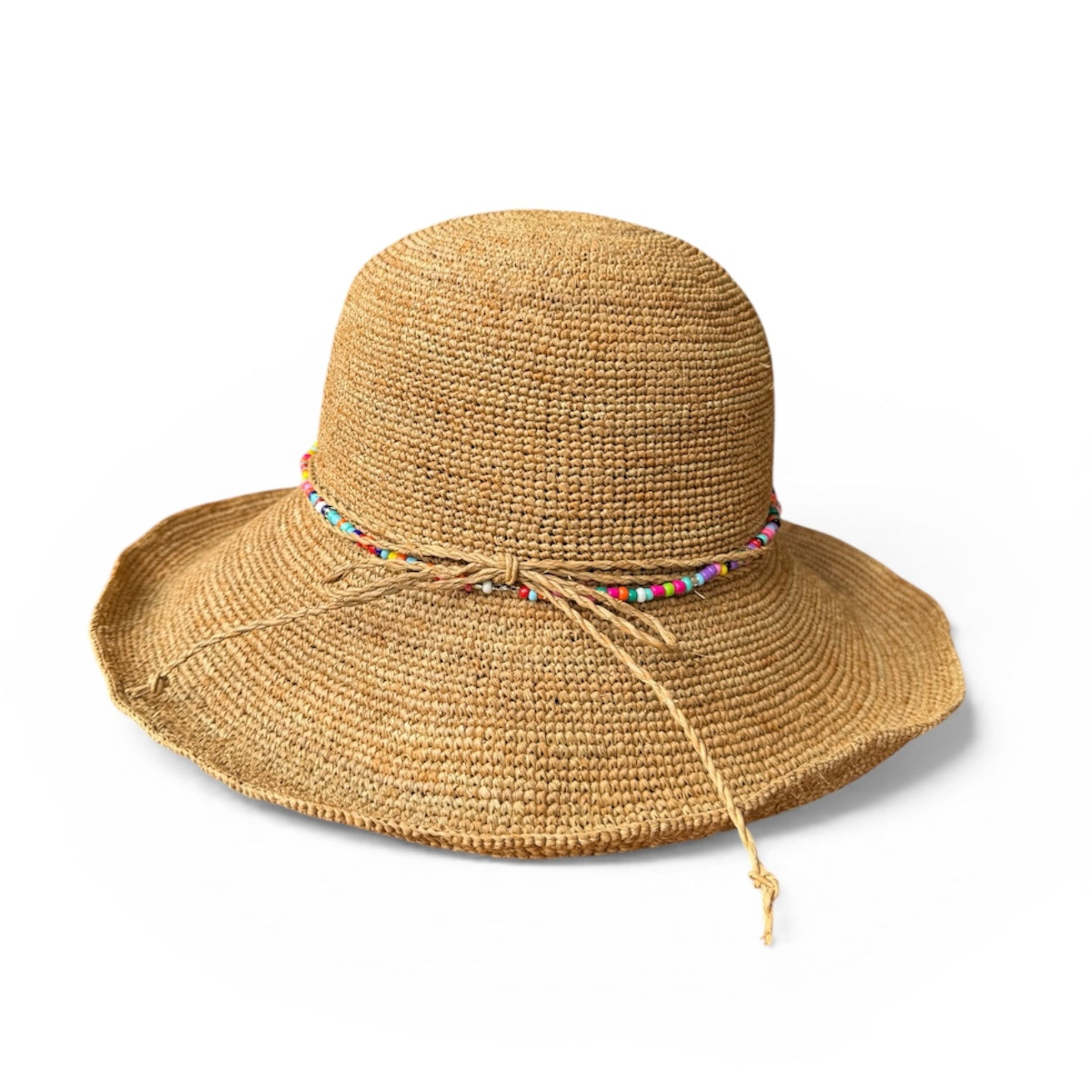 Rainbow Cinnamon Annie Straw Hat