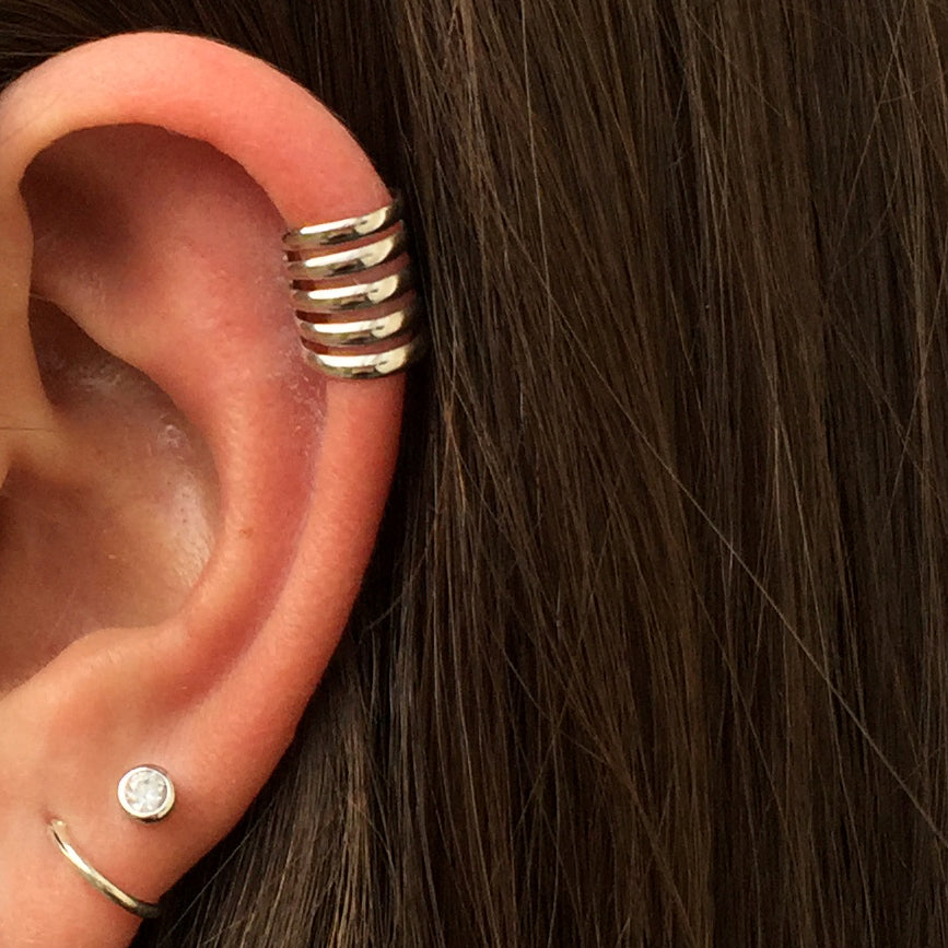 Sterling Silver Ear Cuff