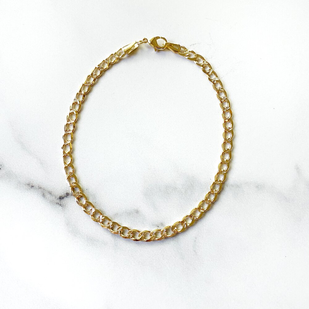 Medium Chain Ankle Bracelet