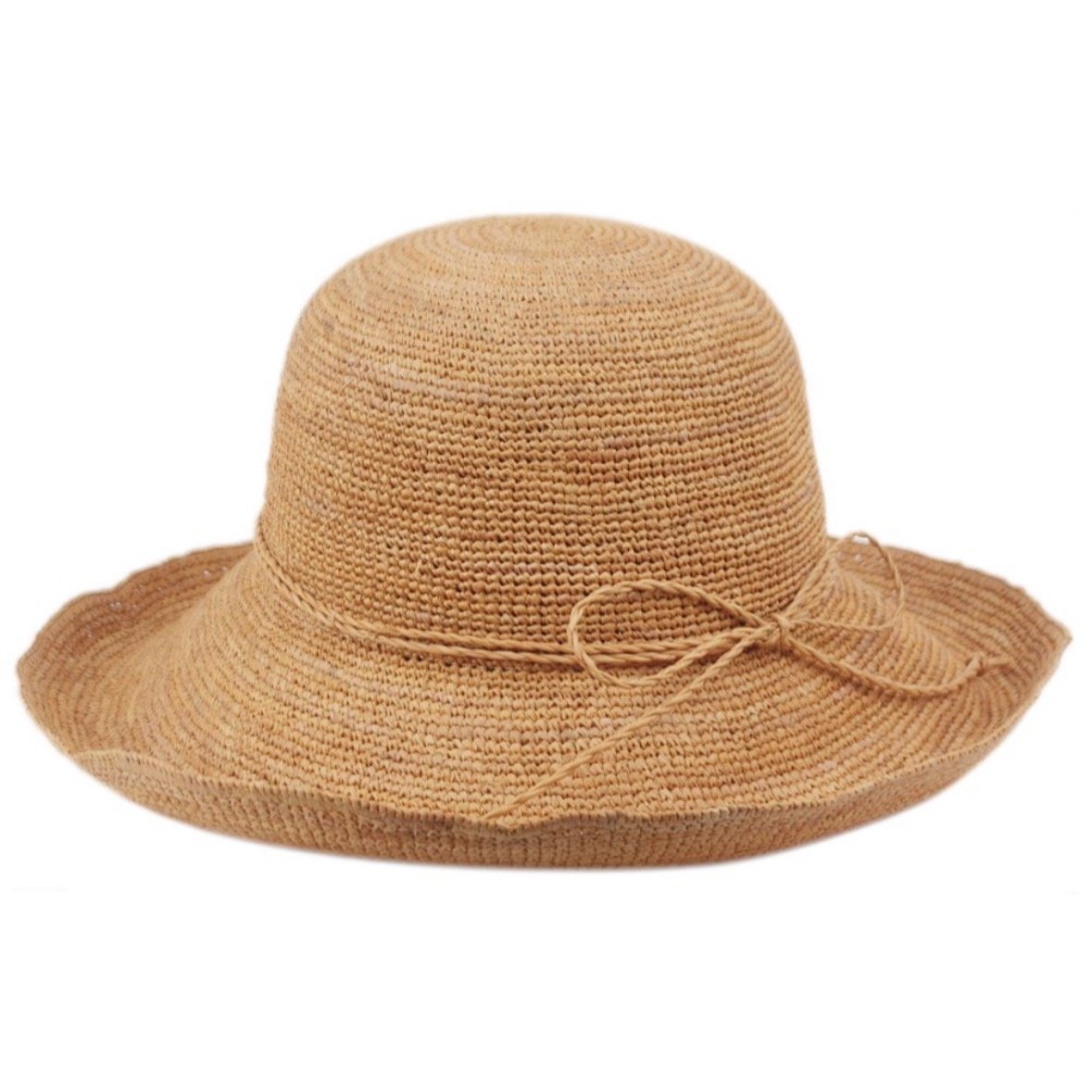 Cinnamon Annie Raffia Hat