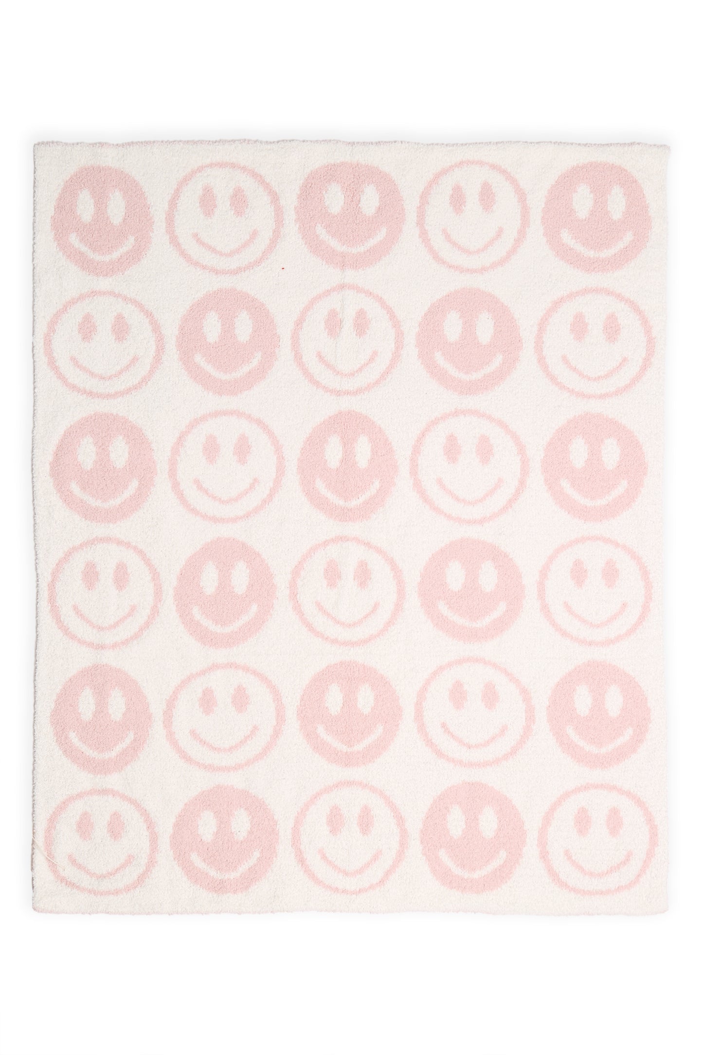 Cozy Smile Light Pink Stroller Blanket