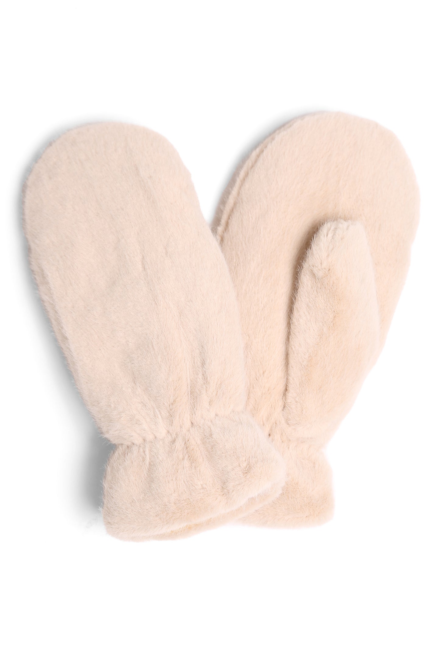 Faux Fur Mittens