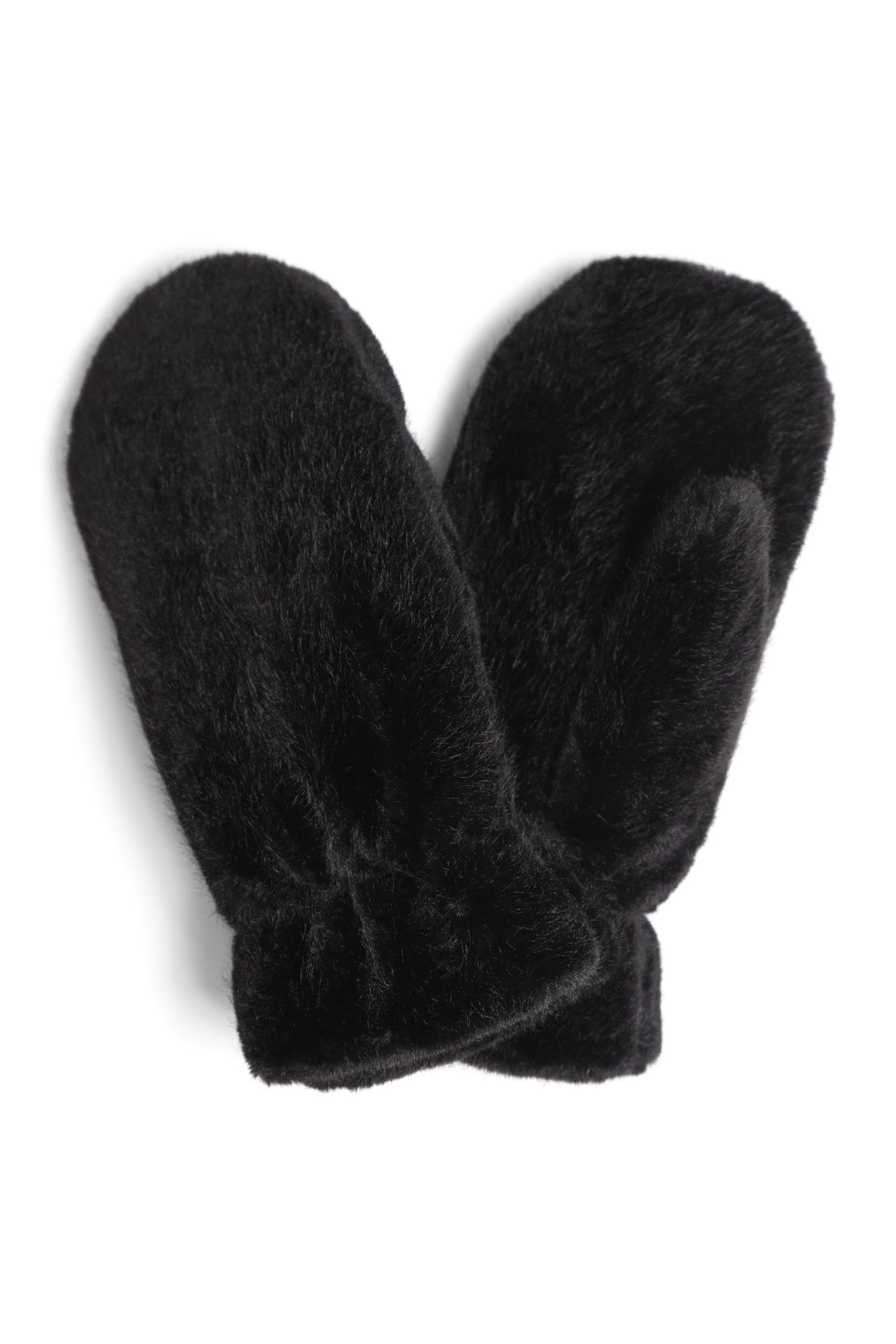 Faux Fur Mittens