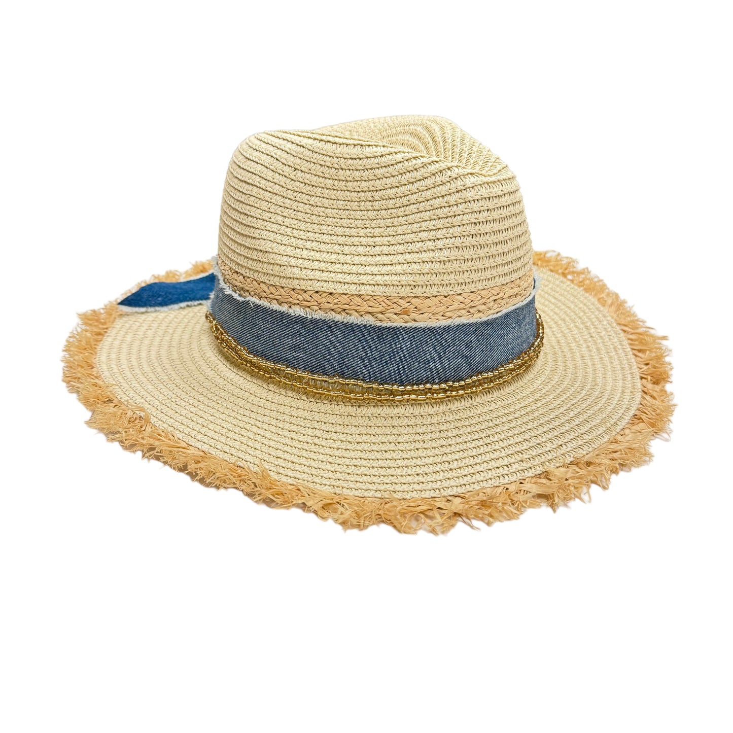 Amagansett Frayed Straw Hat