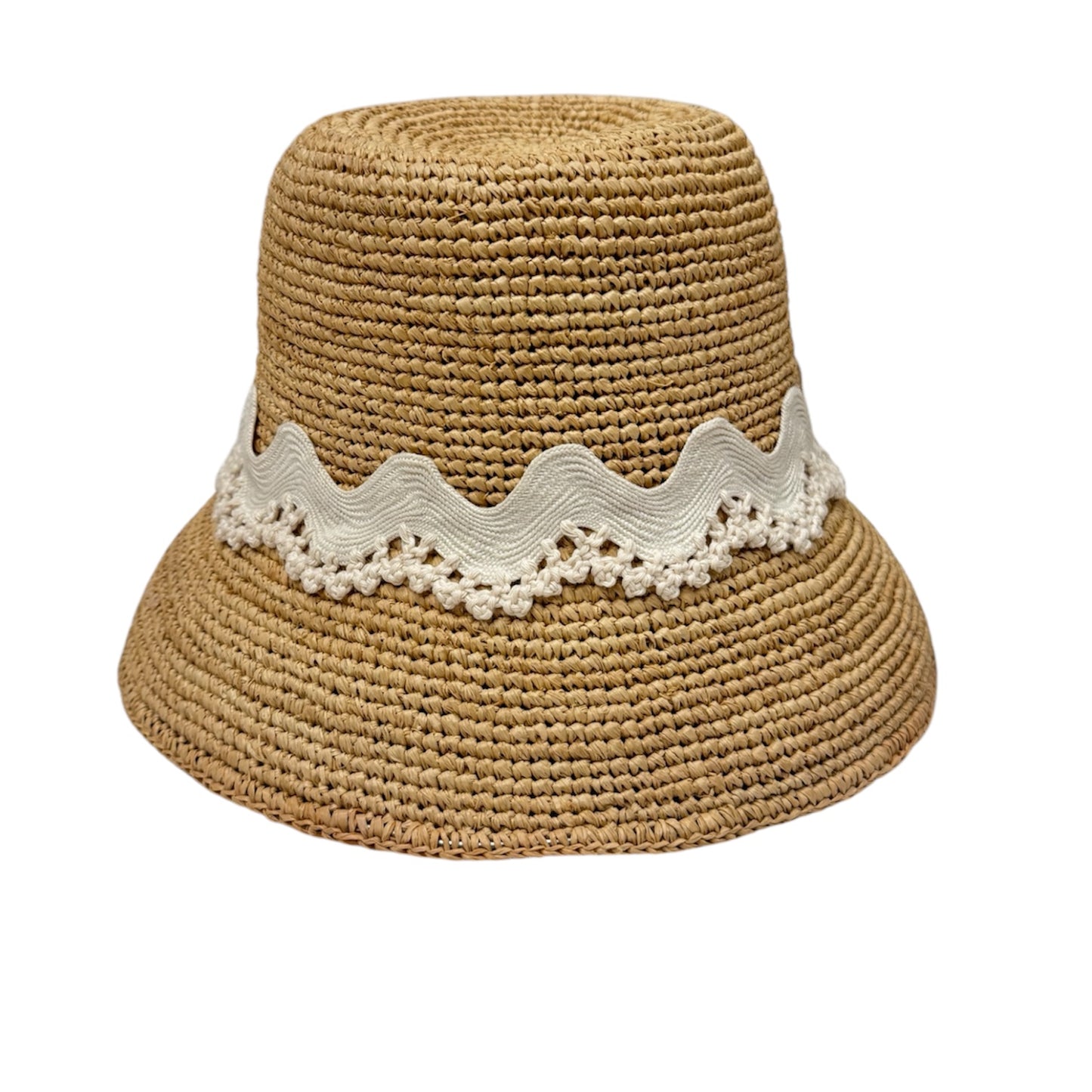 Antiqua Straw Bucket Hat
