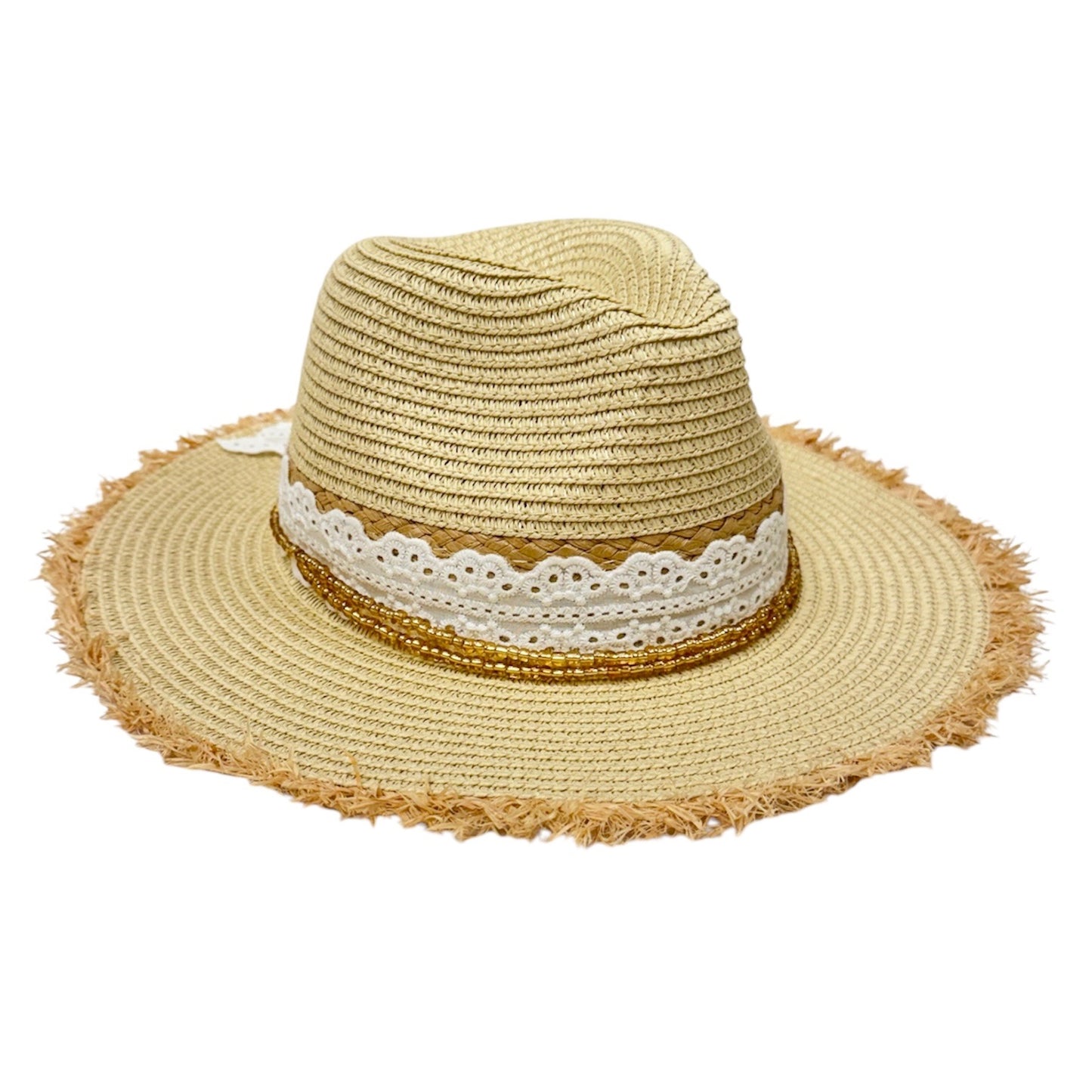 Nashville Frayed Straw Hat