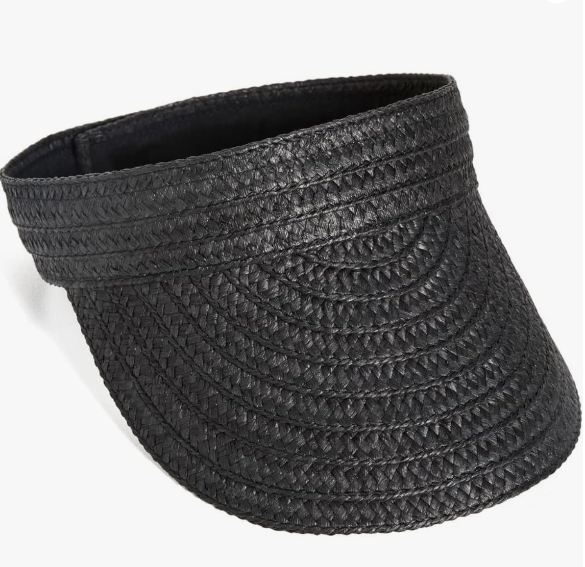 Plain Straw Visor