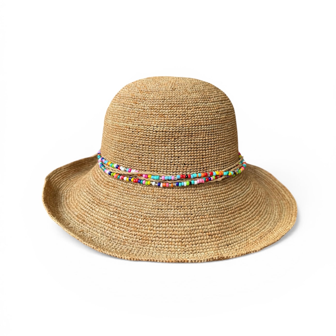 Rainbow Cinnamon Annie Straw Hat