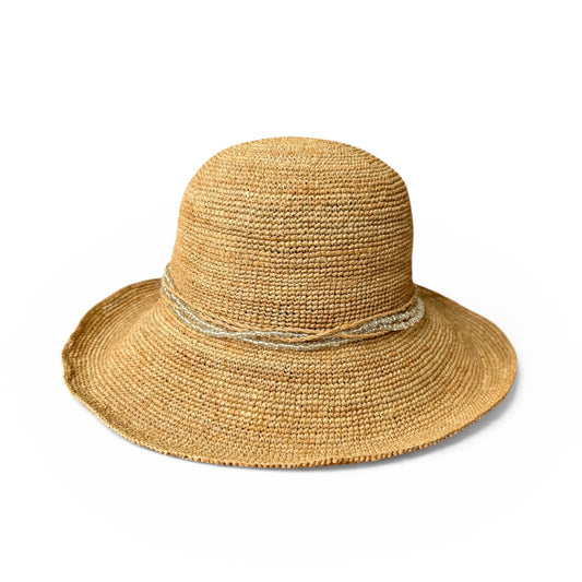Clear Cinnamon Annie Straw Hat