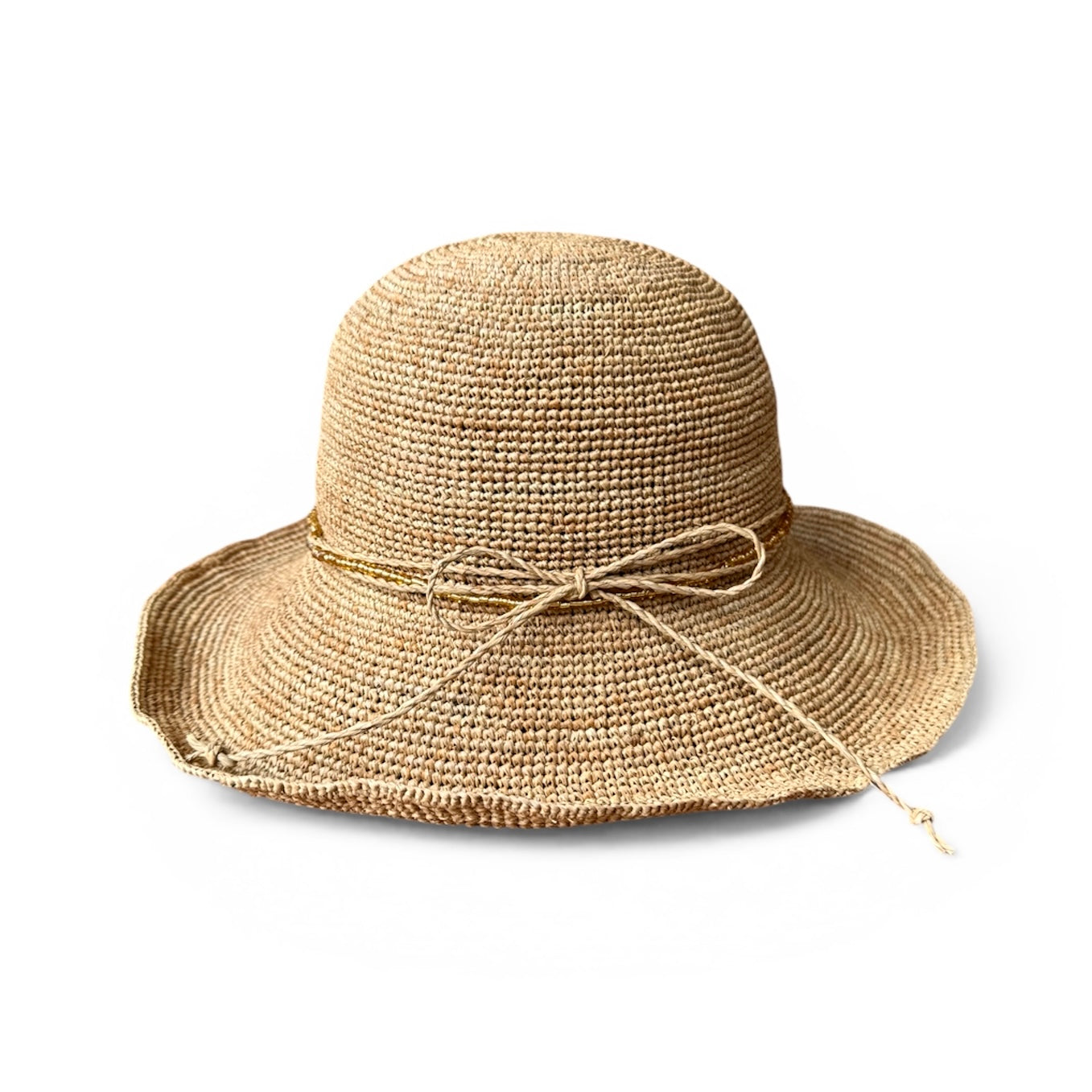 Gold Cinnamon Annie Straw Hat