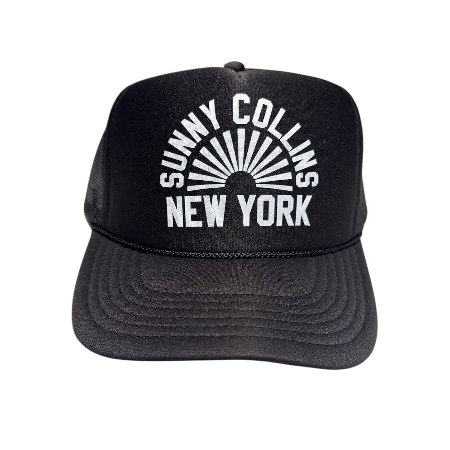 Sunny Collins Black Trucker Hat