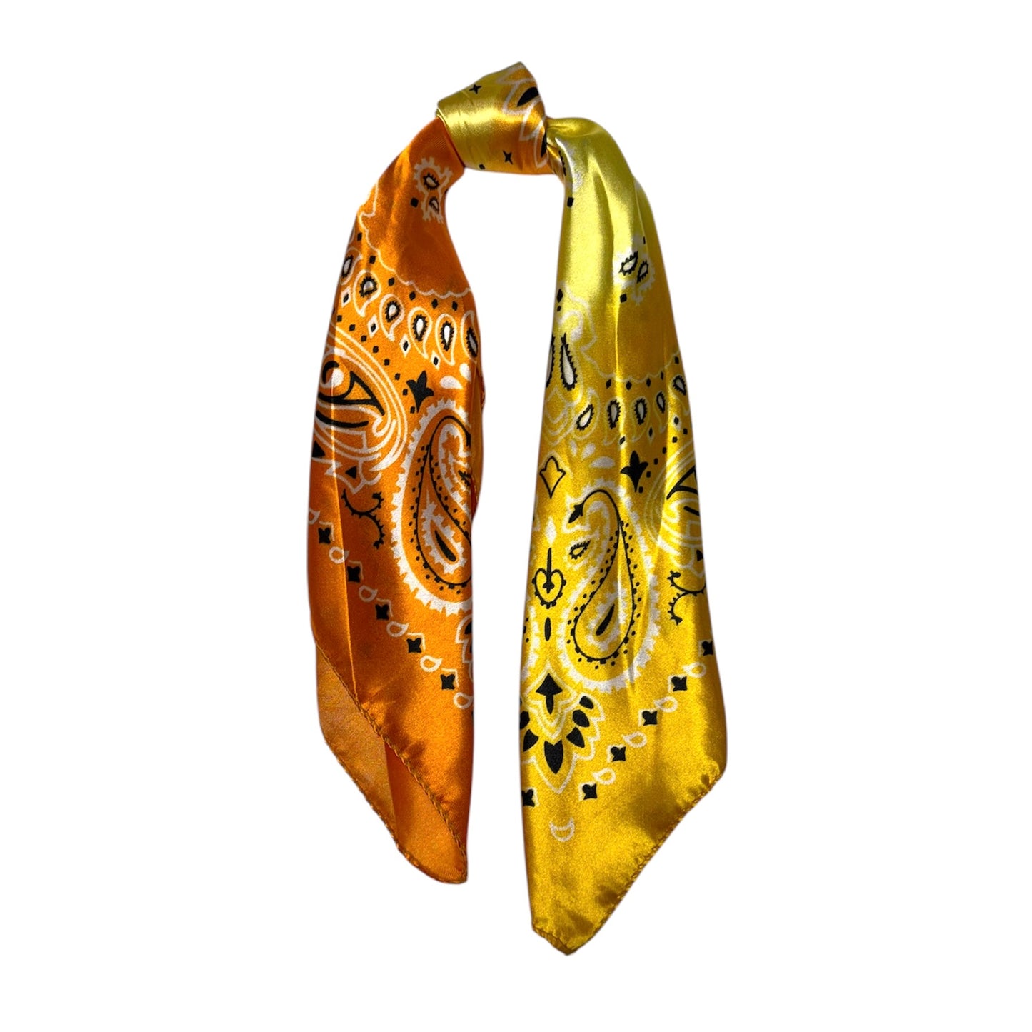 Satin Tie Dye Bandana
