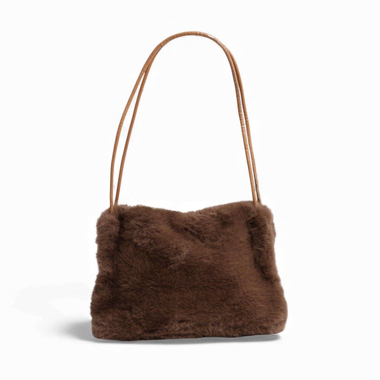 Faux Fur Shoulder Bag