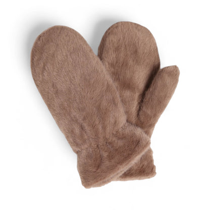 Faux Fur Mittens