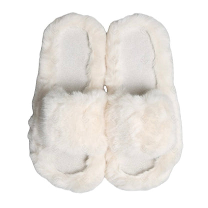 Faux Fur Slides