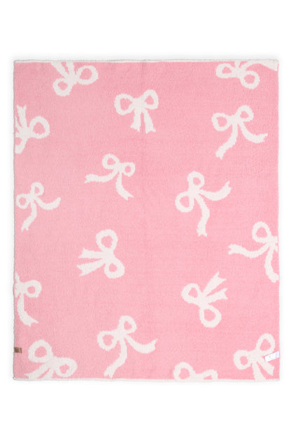 Cozy Bow Stroller Blanket
