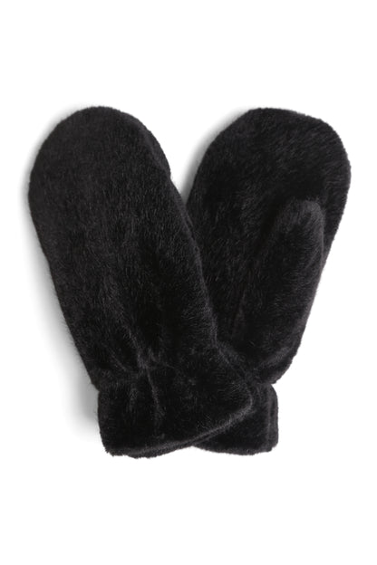 Faux Fur Mittens