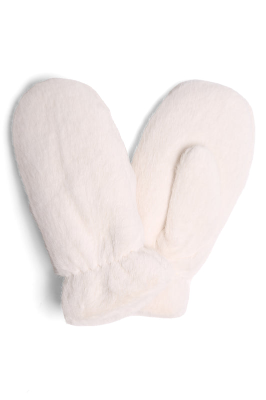 Faux Fur Mittens