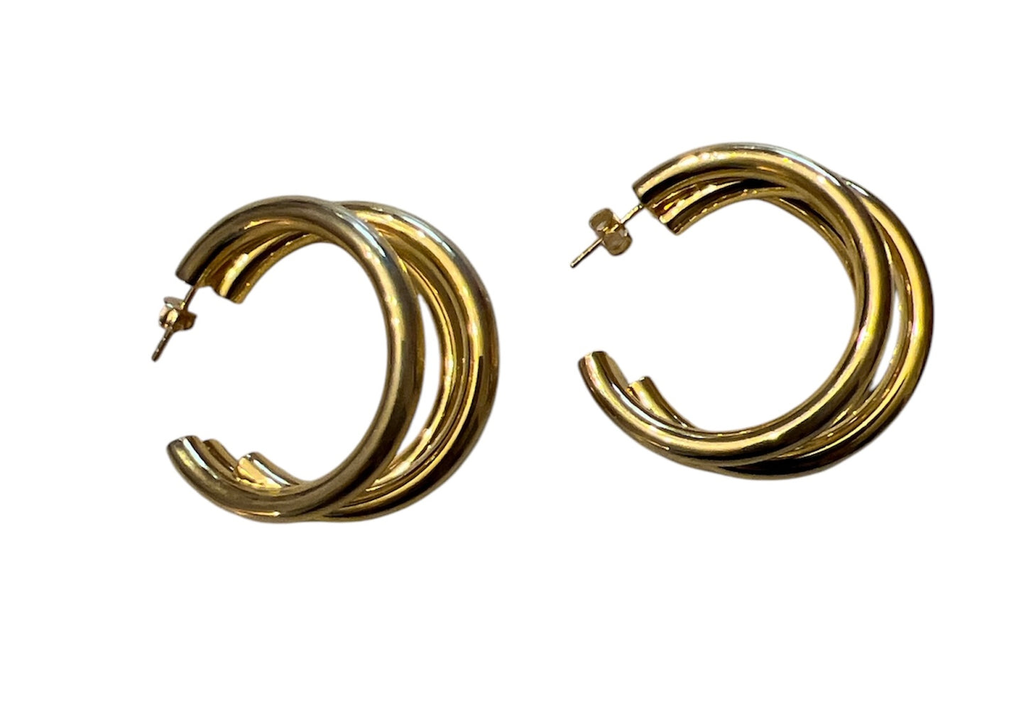 Triple Hoop Earring Set