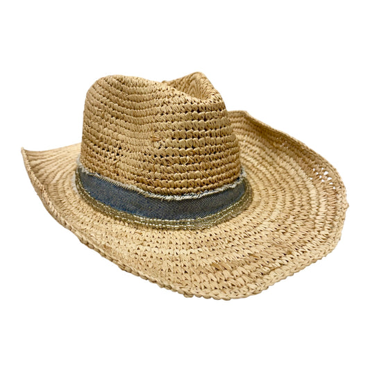 Clear Austin Cowboy Straw Hat