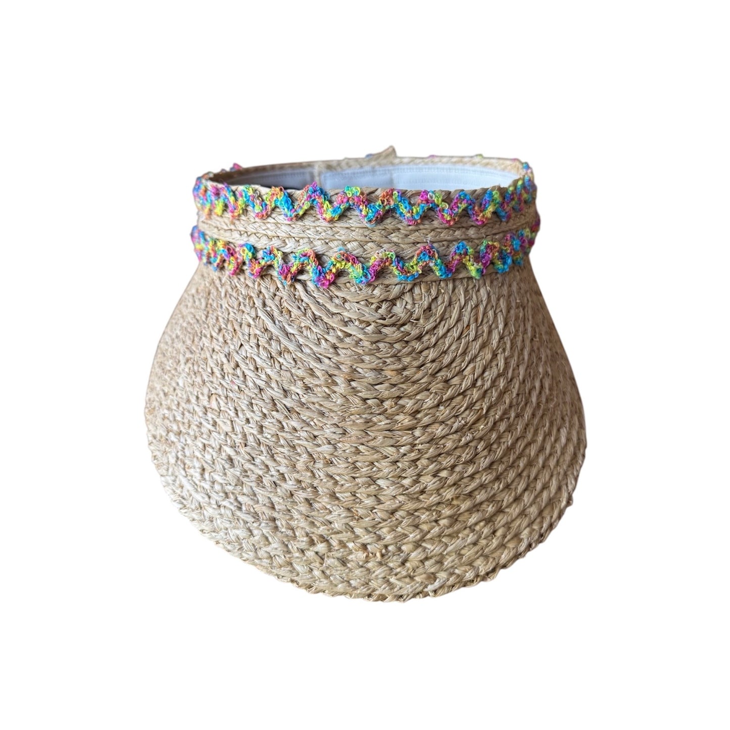 Double Rainbow Straw Visor