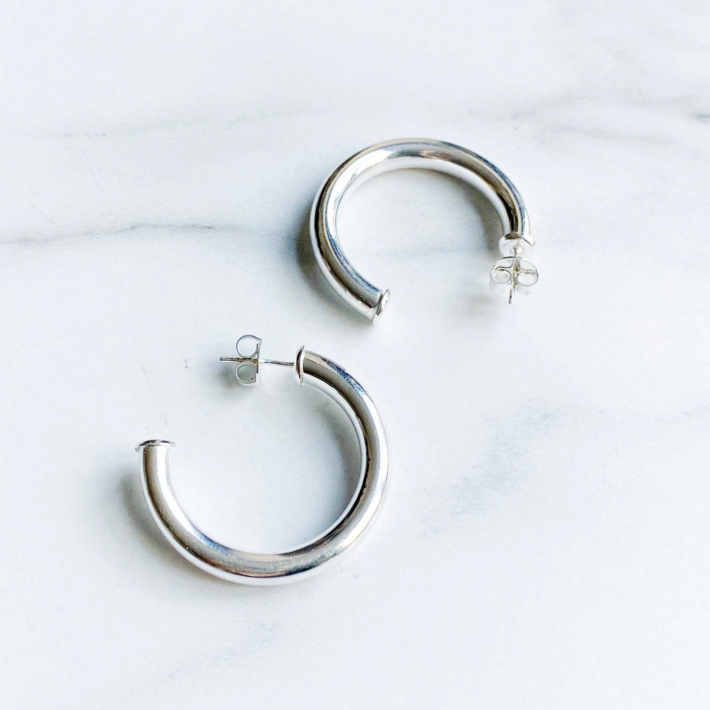 Large Chunky Hoops