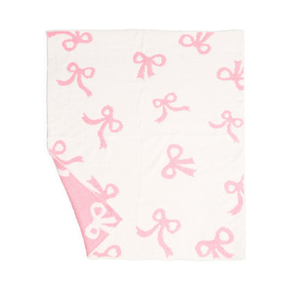 Cozy Bow Stroller Blanket